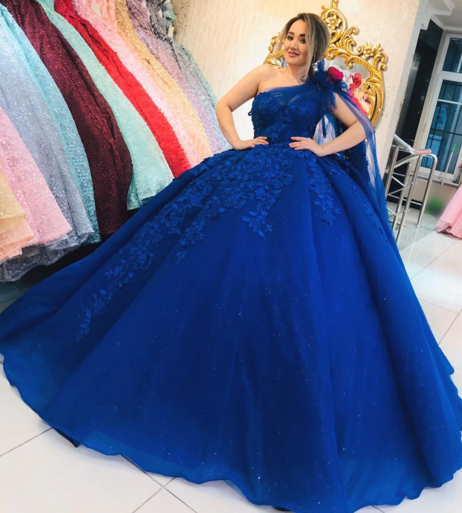 Royal Blue Prom Gown – Amarya